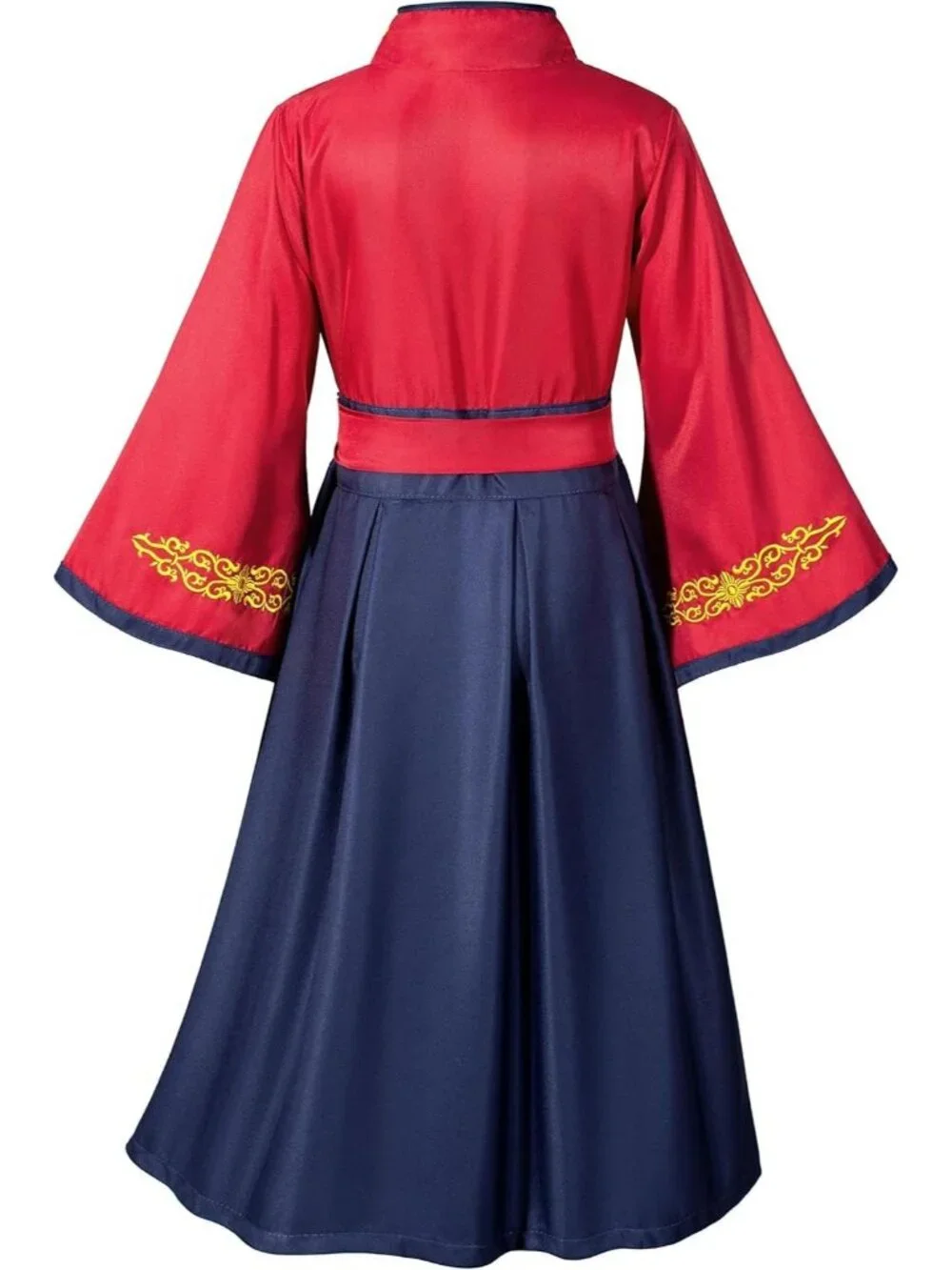 Kids Asian Traditional Dress Kimono Robe Girls Costume Cosplay 10-12 Years